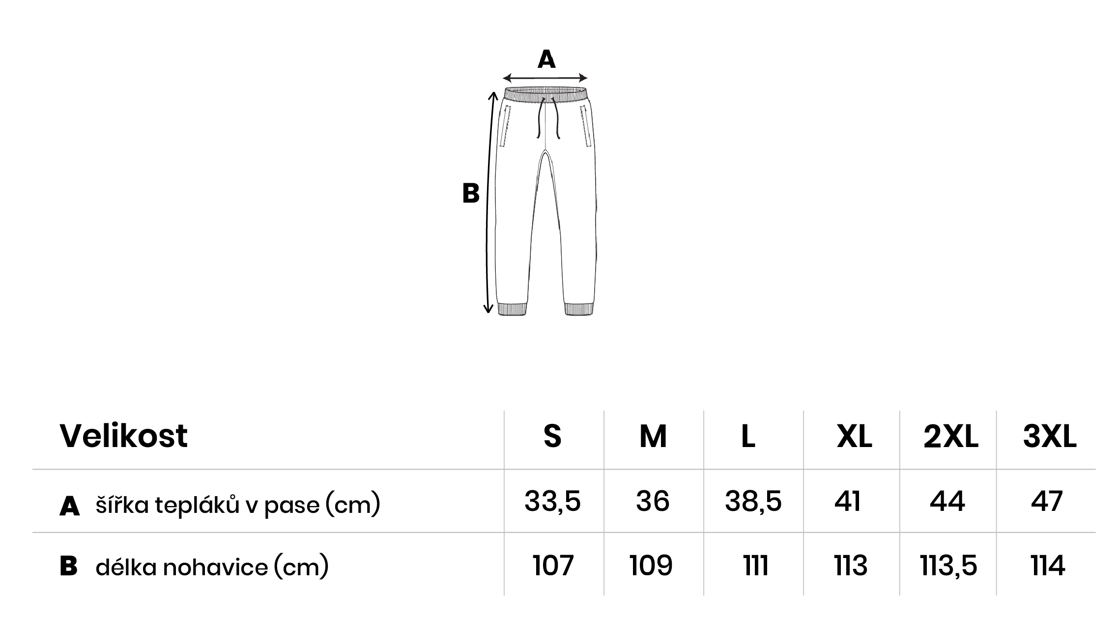 Panske teplaky Premium